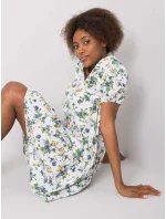 Šaty RO SK 2508.38P biela zelená