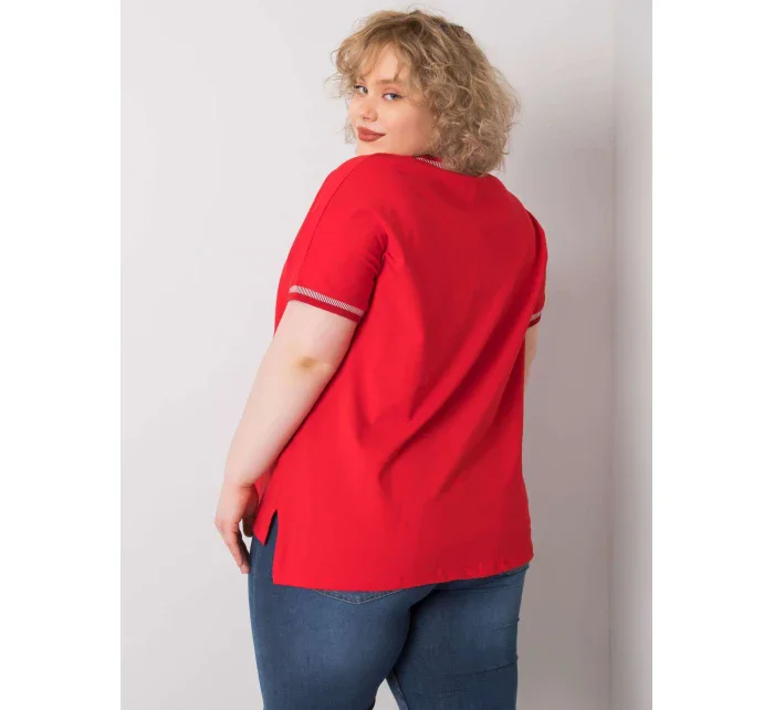 Blúzka RV BZ 6496.32P červená