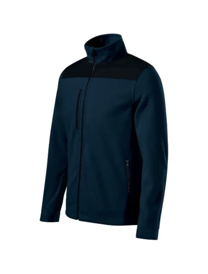Effect fleece unisex námornícka modrá