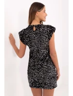 Krátke šaty model 221108 Taliansko Moda Krátke šaty model 221108 Taliansko Moda