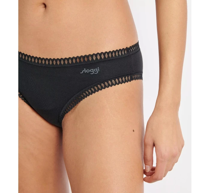 Dámske nohavičky GO Crush Mini C3P - MODRÉ - modré M008 - SLOGGI Dámske nohavičky GO Crush Mini C3P - MODRÉ - modré M008 - SLOGGI