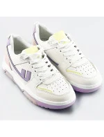 Bielo-fialové dámske športové topánky (AD-555) Bielo-fialové dámske športové topánky (AD-555)
