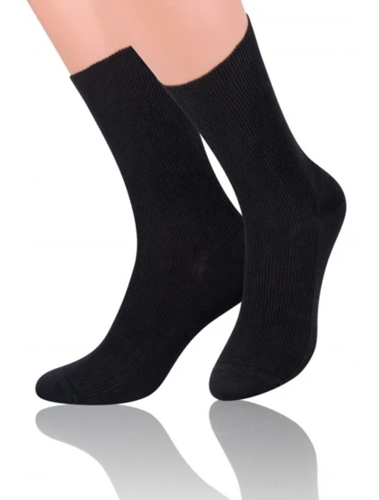 Pánske ponožky 018 black - Steven Pánske ponožky 018 black - Steven