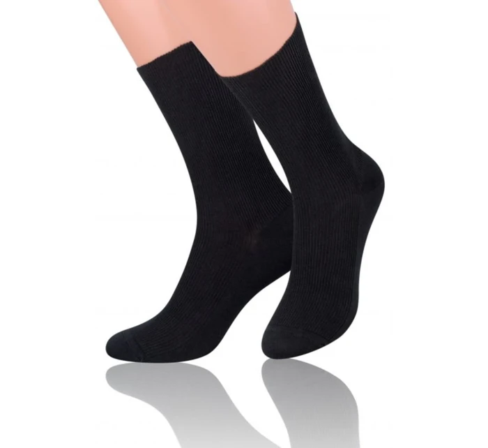 Pánske ponožky 018 black - Steven Pánske ponožky 018 black - Steven