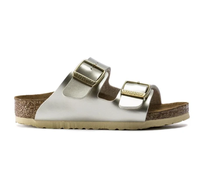 Birkenstock Arizona Kids Birko-Flor Electric Metallic Gold narrow (1014841)