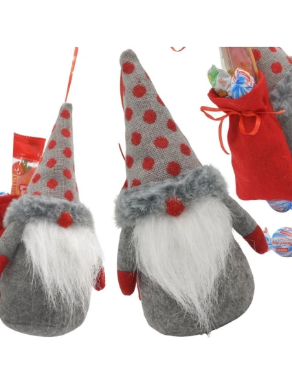 Dekoratívne marshmallow s darčekovým vrecúškom 20CM sivé detské Dekoratívne marshmallow s darčekovým vrecúškom 20CM sivé detské