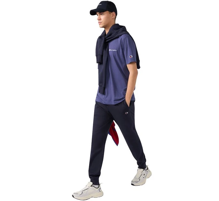 Pánské kalhoty Rib Cuff Pants navy blue model 22119625 - CHAMPION