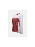 Dámské tričko PEAK PERFORMANCE W Trail Wool-Blend Longsleeve, šedá barva Dámské tričko PEAK PERFORMANCE W Trail Wool-Blend Longsleeve, šedá barva