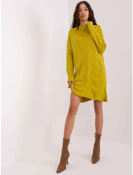 Tunika TO TU model 19018699 oliwkowy - FPrice Tunika TO TU model 19018699 oliwkowy - FPrice