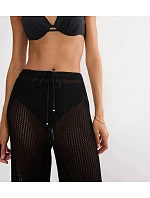 Plážové háčkované nohavice MyWear - BLACK - TRIUMPH BLACK - TRIUMPH