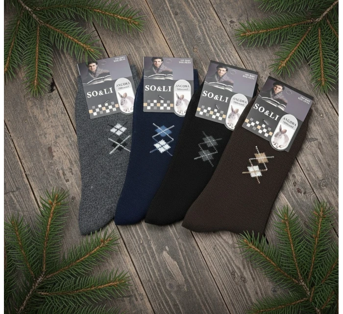 WiK SO&LI ponožky art.001/14 Angora pánske 39-46 WiK SO&LI ponožky art.001/14 Angora pánske 39-46