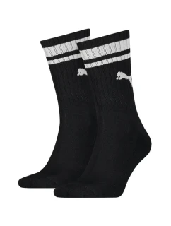 Puma Crew Heritage Stripes 2pak Unisex ponožky 907944 01