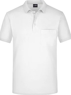 JN Piqué polo s kapsou 02.0 white model 22494141 - Daiber