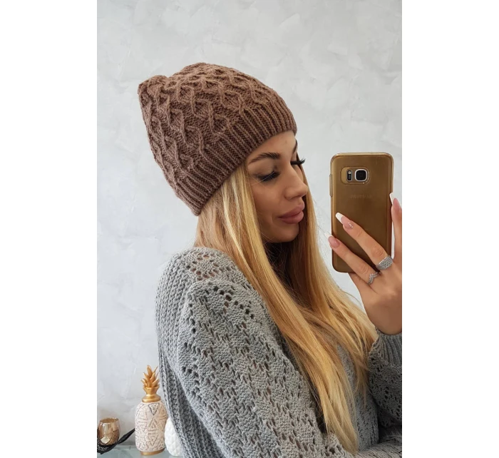 Fleecová čiapka Roma K224 mocca Fleecová čiapka Roma K224 mocca