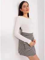 Bluzka RV BZ model 19034349 ecru - FPrice Bluzka RV BZ model 19034349 ecru - FPrice