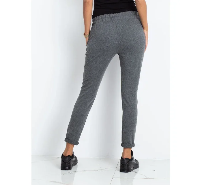 Tepláky RV DR 3698.09X tmavo šedá