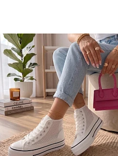 Tenisky na platforme model 227257 Solea