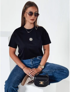 Dámske tričko FLORTA black FashionStreet RY2558