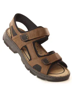 Rieker M 26156-25 RKR447B Sandále na suchý zips