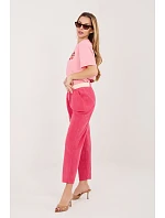 Šnúrové nohavice model 226483 Taliansko Moda