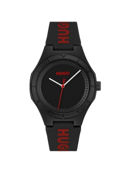 For Pánské hodinky černé + BOX model 21805927 - Hugo For Pánské hodinky černé + BOX model 21805927 - Hugo