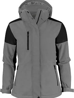 Printer Prime Padded Softshell Women Dámska zimná softshellová bunda 61.1072 antracitová/čierna