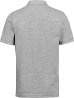 Untagged Movement OCS Polo Unisex – polo z hrubej bavlny s piké vzorom 66.2010, šedá melírovaná Untagged Movement OCS Polo Unisex – polo z hrubej bavlny s piké vzorom 66.2010, šedá melírovaná