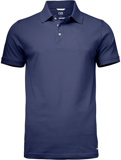 Cutter & Buck Advantage Polo Men Pánske piqué polo tričko 68.4418 tmavomodrá Cutter & Buck Advantage Polo Men Pánske piqué polo tričko 68.4418 tmavomodrá