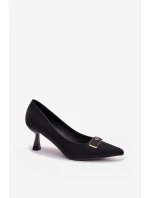 Lodičky s ozdobným detailem model 21937544 - Boto Lodičky s ozdobným detailem model 21937544 - Boto