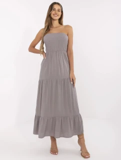 Šaty D73761M30251 sivé