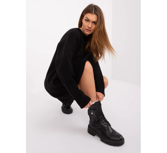 Sukienka LC SK model 19335613 czarny - FPrice Sukienka LC SK model 19335613 czarny - FPrice