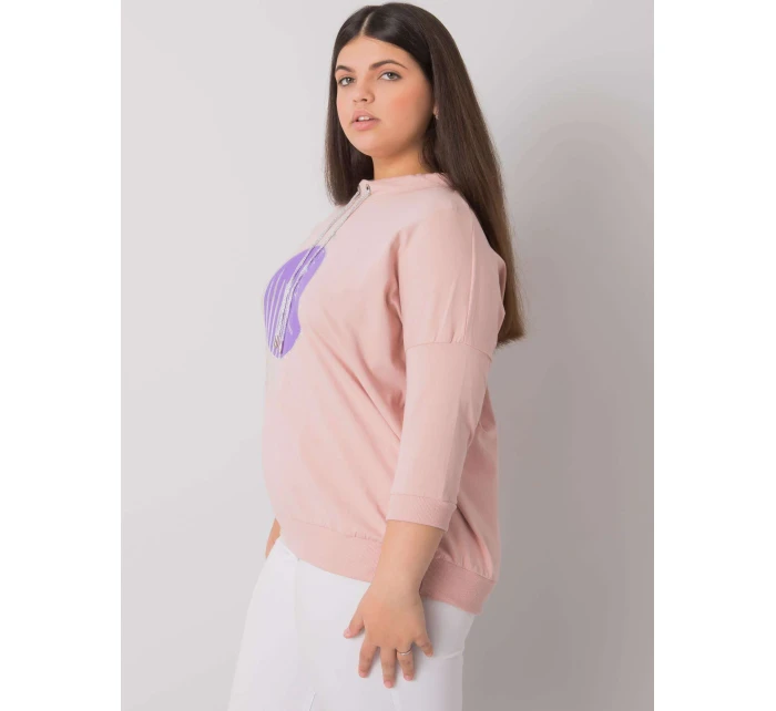 Halenka RV BZ model 17399369 světle růžová - FPrice