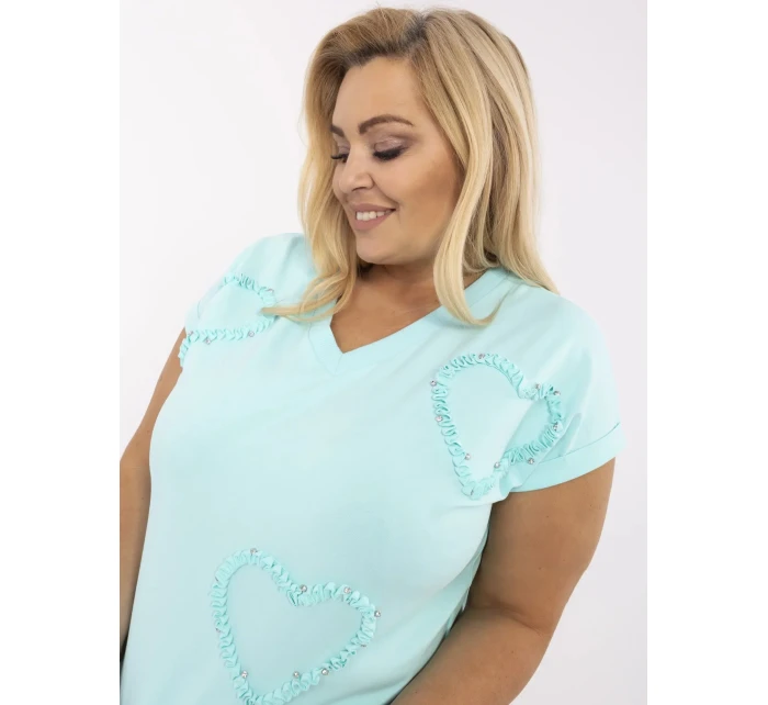 Bluzka RV BZ model 21072731 mietowy - FPrice