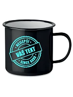 Personalizovaný retro plechový pohár – najlepší xx SINCE xx
