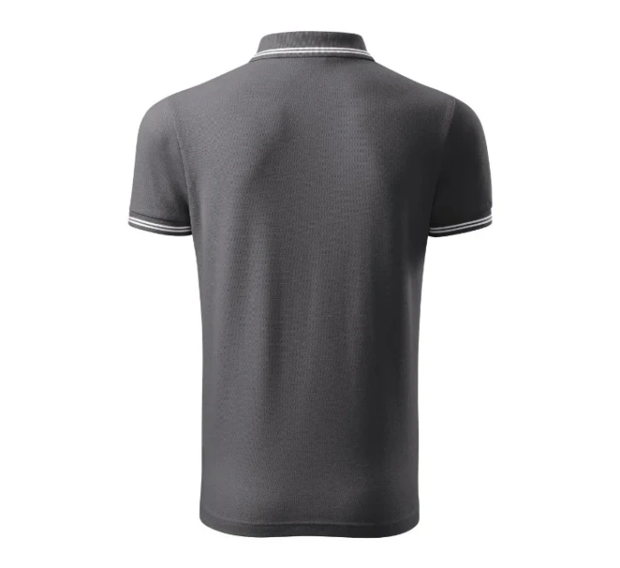 Urban pánske polo tričko steel grey