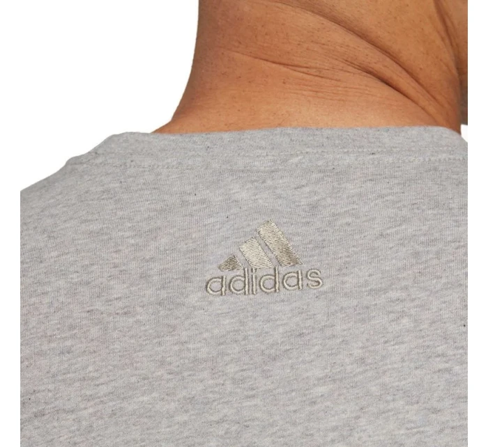 Adidas Essentials Single Jersey Lineárne vyšívané logo Tee M IC9277 Muži