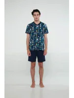 Vamp - Pyžamo s krátkymi rukávmi 20652 - Vamp