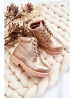 Dětské boty zateplené Champagne model 21522255 - Boto Dětské boty zateplené Champagne model 21522255 - Boto