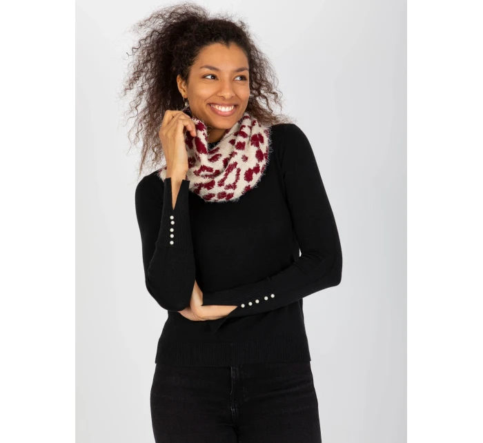 Tunelový šál AT KM ENEC svetlo béžový Tunelový šál AT KM ENEC svetlo béžový