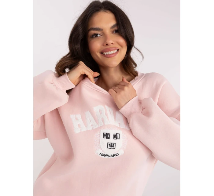 Mikina EM BL 617 16.01X svetlo ružová