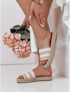 Dámske žabky PLAZENTA pink FashionStreet ZY0877