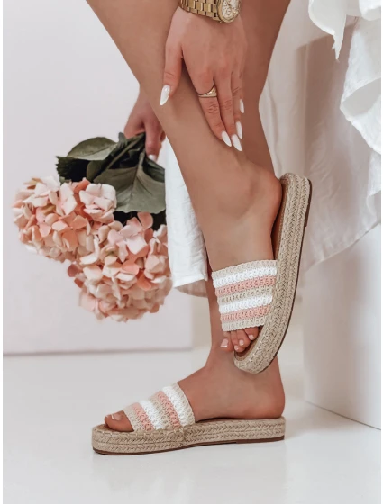 Dámske žabky PLAZENTA pink FashionStreet ZY0877