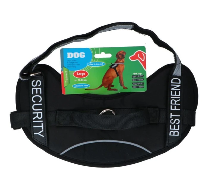 POSTROJ PRE PSY S REFLEXNOU PÁSKOU 41 - 67 CM VEĽKÝ