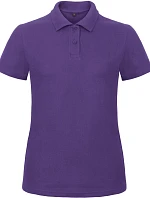 B&C ID.001 /women Dámske polo tričko z piké 01.ID10 fialové