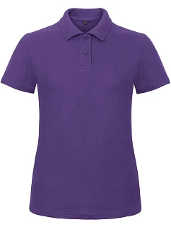 B&C ID.001 /women Dámske polo tričko z piké 01.ID10 fialové