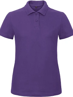 B&C ID.001 /women Dámské piqué polo 01.ID10 purple