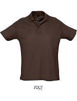 SOL'S Summer II Piqué polo model 22536517 chocolate SOL'S Summer II Piqué polo model 22536517 chocolate