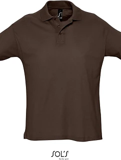 SOL'S Summer II Piqué polo model 22536517 chocolate