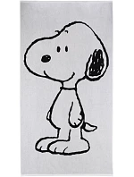 Vossen Snoopy Beach Plážová osuška 49.9802 black/white Vossen Snoopy Beach Plážová osuška 49.9802 black/white