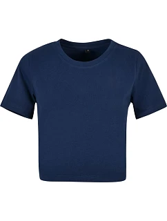 BY 042 dámský crop top light navy model 22435735 - Build your Brand